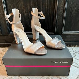 Vince Camuto block heel sandals, size 6